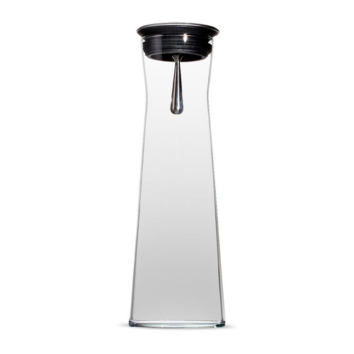 Glas karaffe mit deckel - 1,1l,