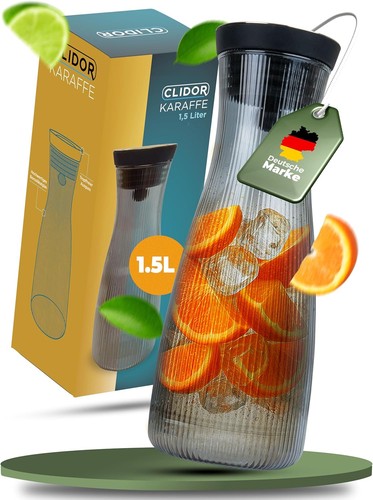 Clidor wasserkaraffe mit - wasserkaraffe,
