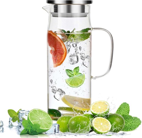 Wasserkaraffe glas liter - glas,