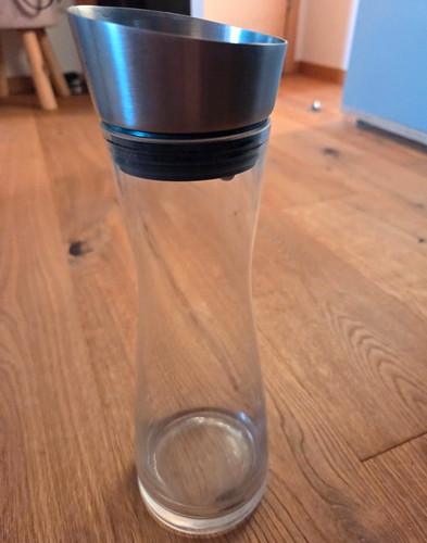 Glas karaffe mit - karaffe, 1