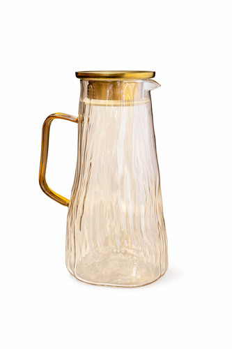 Glas karaffe gold - glas,