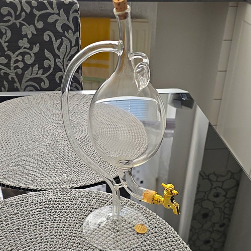 Glas karaffe getränkespender - glas-karaffe,