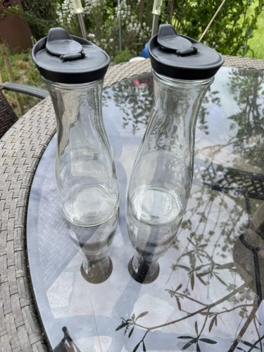 Glas karaffe wein wasser - karaffe,