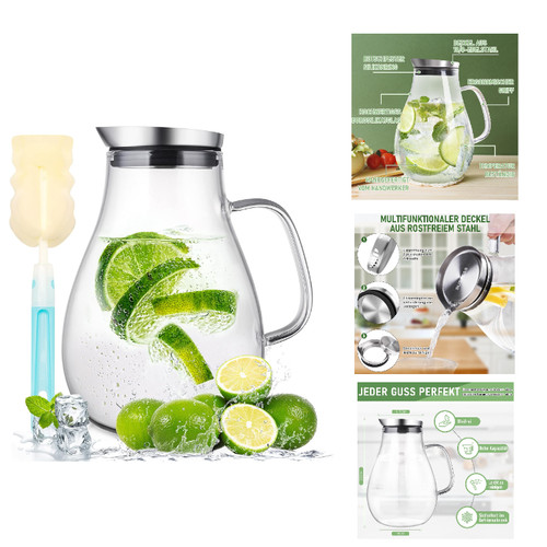 Susteas glaskaraffe liter - susteas,