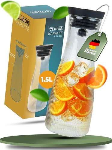 Clidor wasserkaraffe mit - clidor,