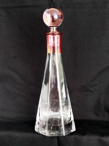 Glas karaffe mit - glas,