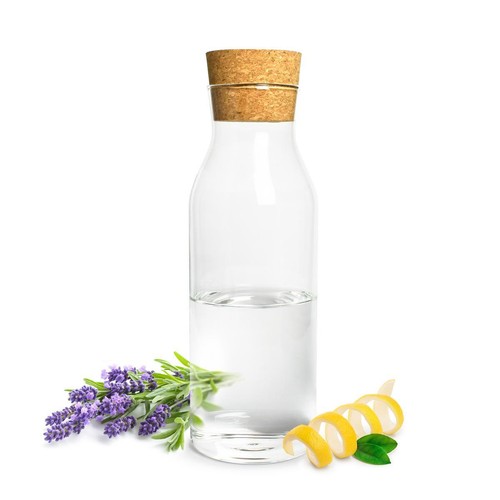 Glaskaraffe liter mit - 1,