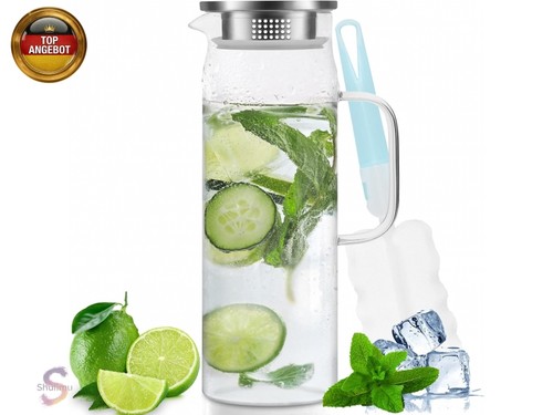 Glaskaraffe liter 51 - glaskaraffe,, 1,5