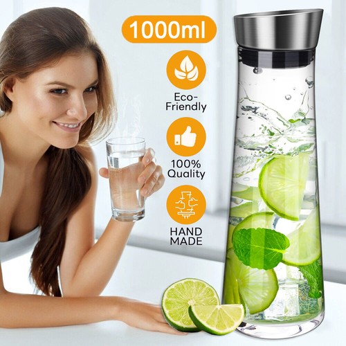Glas wasserkaraffe - 1l,