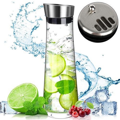 Glaskaraffe wasserkaraffe - 1l,