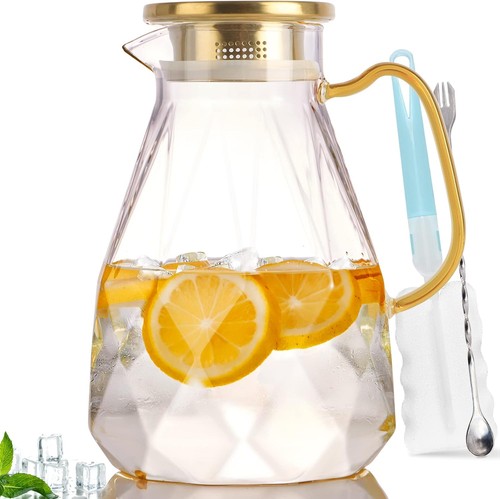 Glaskaraffe liter mit - 2,2,