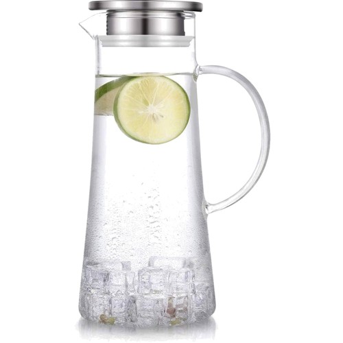 Karaffe glas wasserglas - glas,