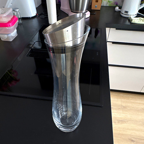 Glas karaffe mit - glas-karaffe, 1